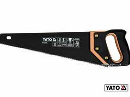 Ножівка по дереву з покриттям Ptfe Yato 400 мм 7 зубів/1"