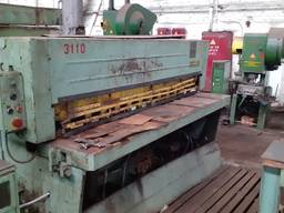 Гильотиные ножницы CNTA 3150/16, MVS 3100/25, Н3222, H478