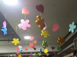 Декор на новый год, валентина, хэллоуин