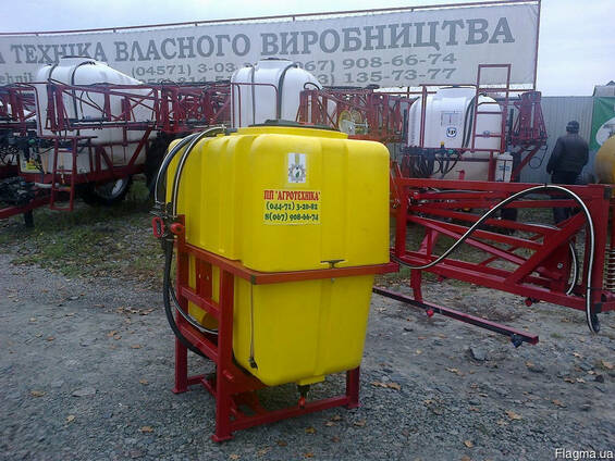 Обприскувачі навісні на 400, 600, 800 л