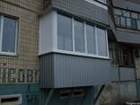Обшивка балконов снаружи и внутри - фото 1