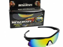 Очки тактические солнцезащитные TAG Glasses поляризованные антибликовые для водителей. ..