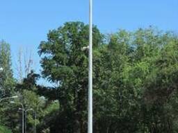 Оцинкована опора освітлення 11 PR-170-F(4) заввишки 11 м.