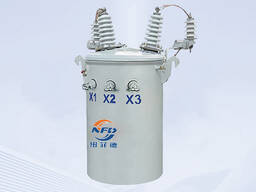 Однофазный стержневой трансформатор