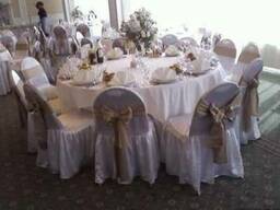 Оформление праздников, оформление свадьбы, прокат текстиля Кие