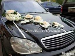 Оформление свадебных машин. Свадебные украшения на авто. Крым.
