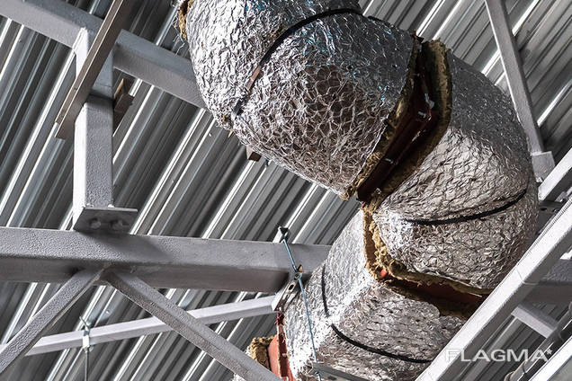 Огнезащита воздуховодов (системы вентиляции) — Купить в Донецке на ...