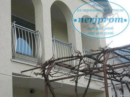 Ограждение балконов из нержавеющей стали (НержПром)