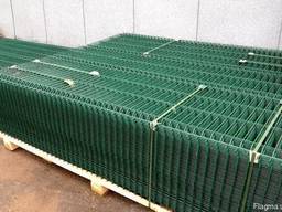 Ограждение ДУОС 200х50 (RAL 6005) ф 6/5 мм 1,03х2,5м