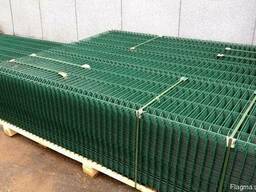 Ограждение ДУОС 200х50 (RAL 6005) ф 6/5 мм 1,83х2,5м