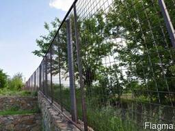 Ограждение из сетки калинированой. "Броневик" Днепропетровск.