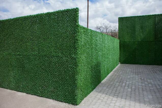 Ограждения декоративные зеленый забор