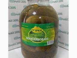 Огурцы консервированные