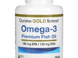 Омега-3 рыбий жир (Omega-3 Premium Fish Oil) 100 капсул
