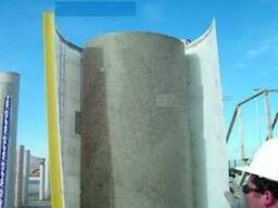 Опалубка колон картонная