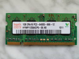 Оперативна пам'ять для ноутбука 1gB Hynix SoDimm DDR2-800