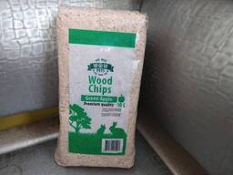 Опилки (стружка) с запахом яблока, для грызунов и хищников.