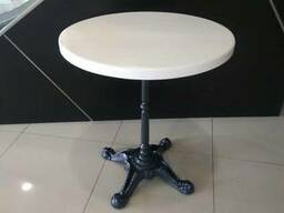 Опора для стола из чугуна Сен-Тропе. База для стола, основа