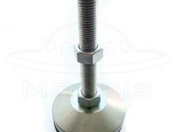 Опора (винтовая ножка) D80xM16x100 стальное основание. ..