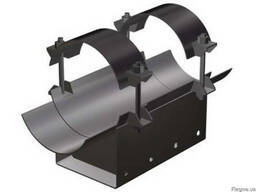 Опоры хомутовые, узлы крепления, подвески, блоки пружинные