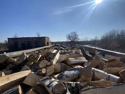 Оптовая продажа дров твердой породы, дрова рубанные, метровые