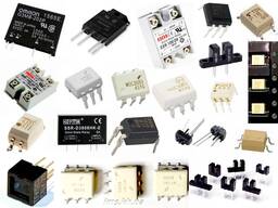 Оптроны, оптопары щелевые, оптопрерыватели, оптодрайверы