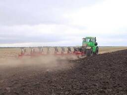 Оранка вспашка дискування полів