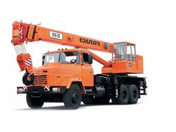 Оренда крана автокрана КТА 28 тон Львів Послуги область