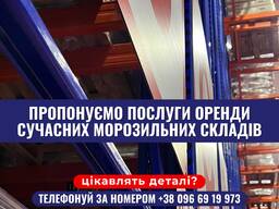 Оренда низькоготемпературного складу на відповідальне зберігання