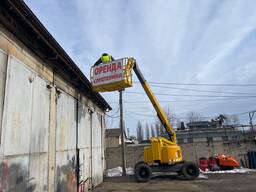 Оренда послуги колінчасті підйомники 20м , аренда подъемников Haulotte HA20PX