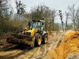 Оренда спецтехніки JCB CX4 (грейдер, навантажувач, екскаватор, гідробур, ковш на 30/60/90)