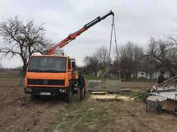 Оренда/послуги доставки Mercedes-benz 814, 609 5т САМОСКИД МАНІПУЛЯТОР