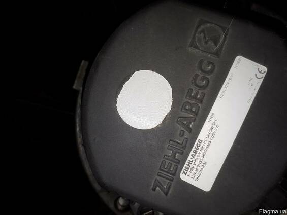 Осевой вентилятор. Ziehl-abegg FC091 SDS 7QV7