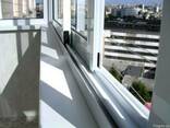 Раздвижной алюминиевый балкон
