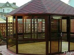 Скління альтанки