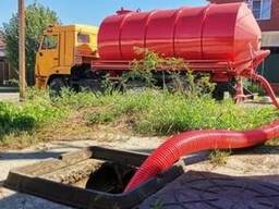 Відкачування вигрібних ям, викачування зливних ям. Викачування туалетів.