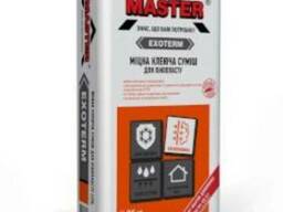 Отличная смесь-клей для пенопласта Master-Exoterm 25кг