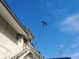 Отпугиватель птиц КРУК (воздушный змей) от ворон, скворцов, чаек, бакланов - фото 2