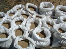 Отсев песок пісок відсів щебень в мішках 40 кг