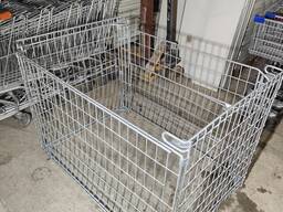 Овочеві сітки бу, контейнер сітка бу, палетний контейнер б у, сітка складська бу