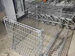 Овочеві сітки бу, контейнер сітка бу, палетний контейнер б у, сітка складська бу - фото 1