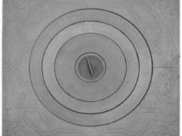 П1-10 Плита печная под казан с рисунком, Ø480