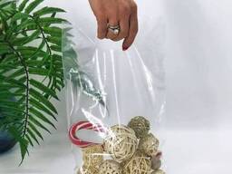 Пакет банан АКТ, 20х30см, 51 мкм, (100 шт), прозрачный, LDPE пищевой