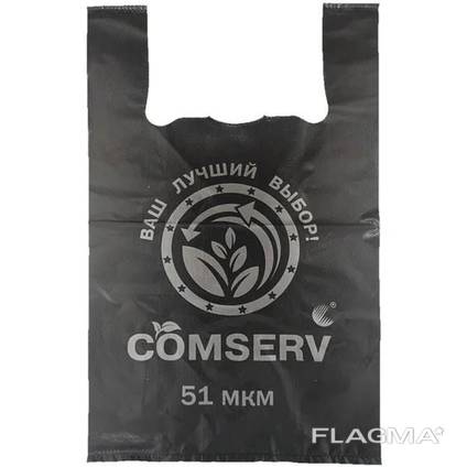 Пакет т/майка "Comserv" 40*60 по типу БМВ 51 мкм