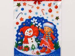 Пакети (д) 300*200 (ш), мм поліпропіленовий + металізований - 1 упак (100 шт)