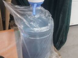 Пакети на бутилі 19л, пакет пів воду