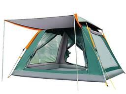 Палатка туристическая-автомат 4-местная 210х210х140см автоматическая палатка