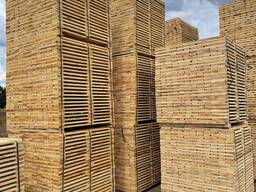 Палетная заготовка, тарная доска, палетка свежепил 22-100/143-1200/800