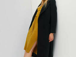 Пальто adalis черный весна-осень