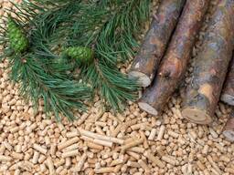 Паливна гранула з деревини (сосна)
